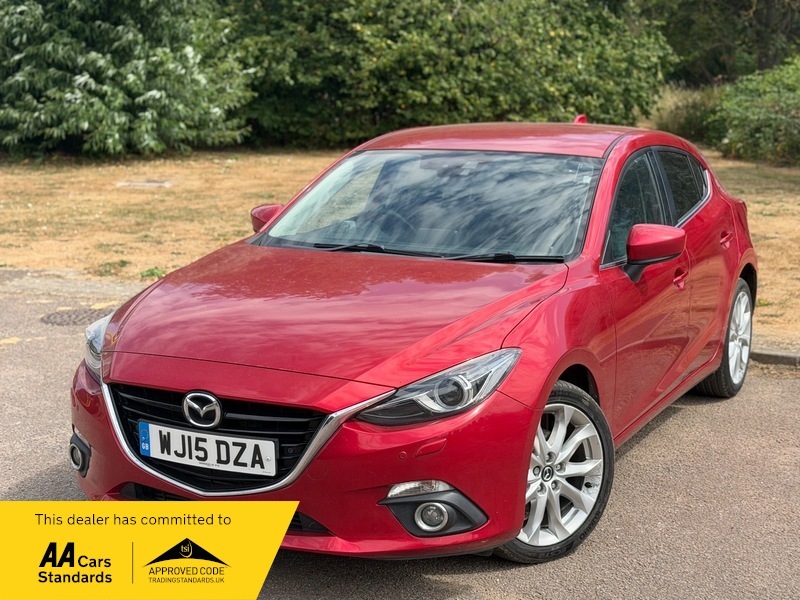 Mazda 3 2.2 Skyactiv-d Sport Nav Red