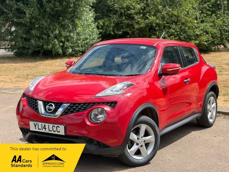 Nissan Juke 1.6 Visia Suv YL14LCC Red #3