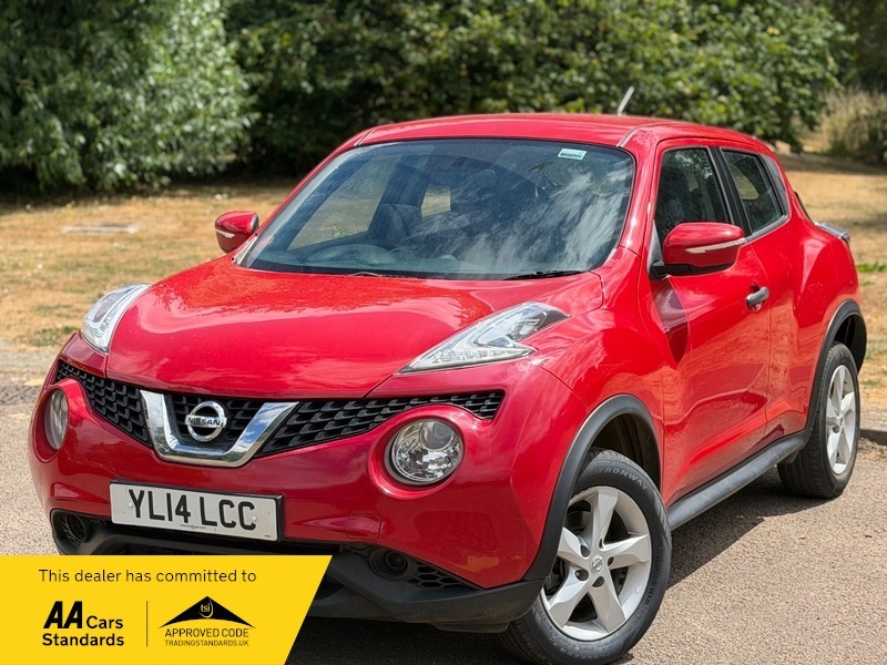 Nissan Juke 1.6 Visia Suv YL14LCC Red #6
