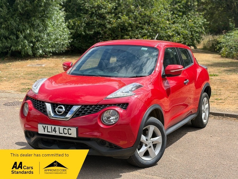 Nissan Juke 1.6 Visia Suv YL14LCC Red #5