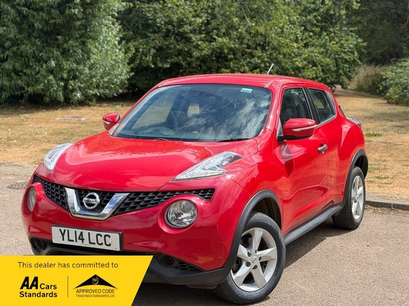 Nissan Juke 1.6 Visia Suv YL14LCC Red #2