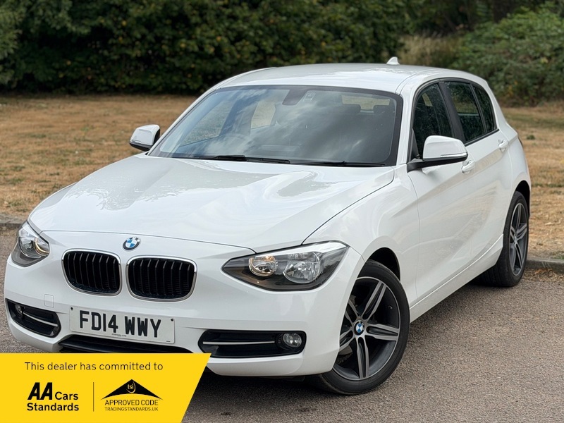 BMW 1 Series 1.6 116I Sport Hatchback White #2