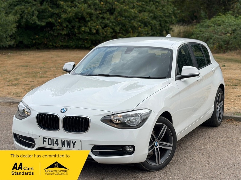 BMW 1 Series 1.6 116I Sport Hatchback White #4