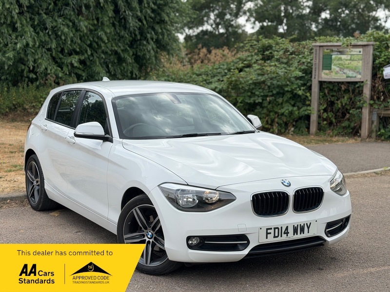 BMW 1 Series 1.6 116I Sport Hatchback White #5