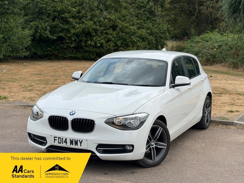 BMW 1 Series 1.6 116I Sport Hatchback White #3