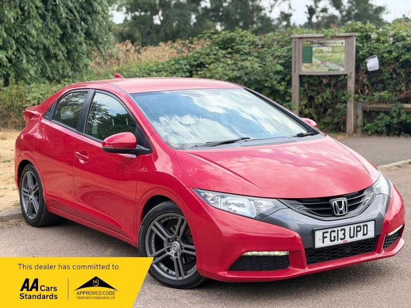 Honda Civic 1.8 I-vtec Ti Hatchback Red #6