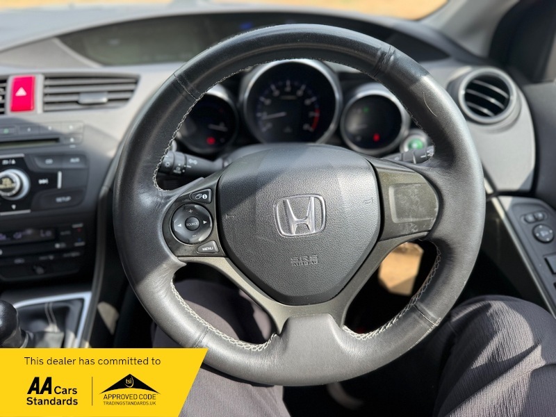Honda Civic 1.6 I-dtec Es 118 Bhp Silver #32
