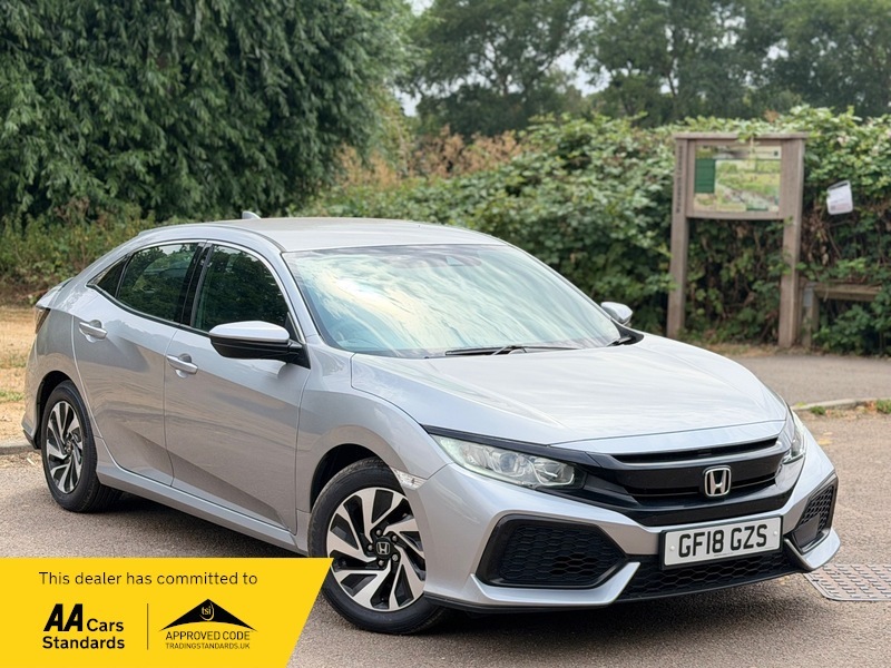 Honda Civic 1.0 Vtec Turbo Se Silver #6