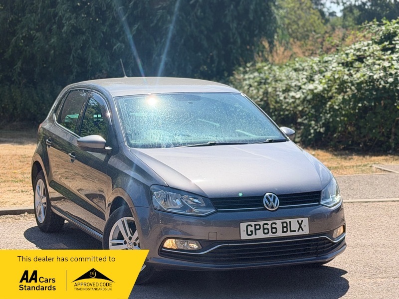 Volkswagen Polo 1.0 Bluemotion Tech Match Edition Hatchback Red #8