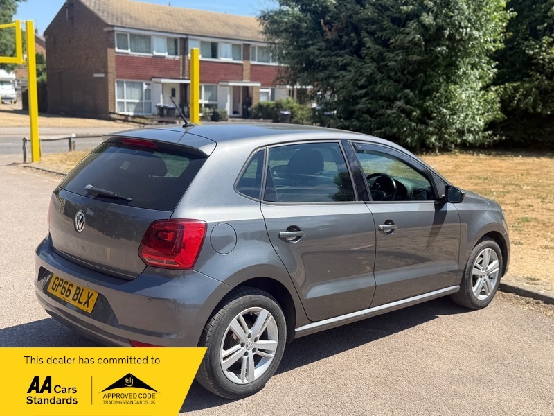 Volkswagen Polo 1.0 Bluemotion Tech Match Edition Hatchback Red #19
