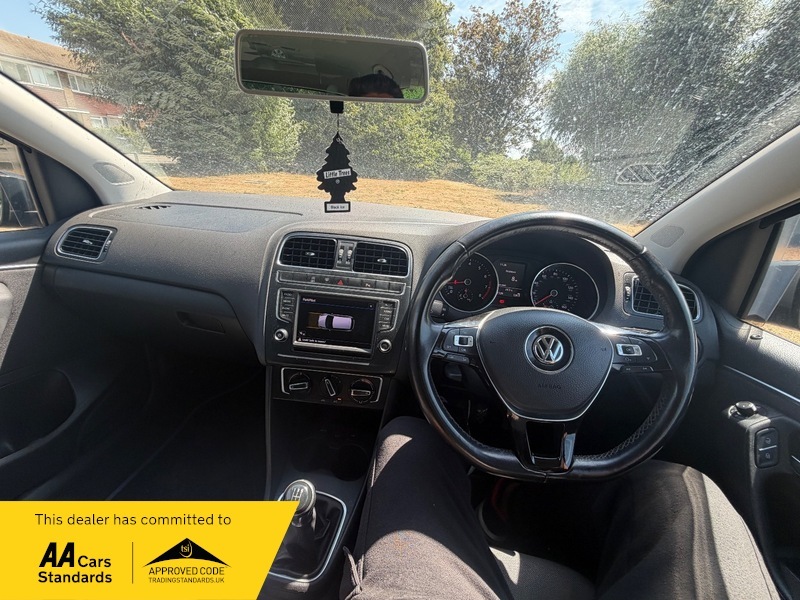 Volkswagen Polo 1.0 Bluemotion Tech Match Edition Hatchback Red #37