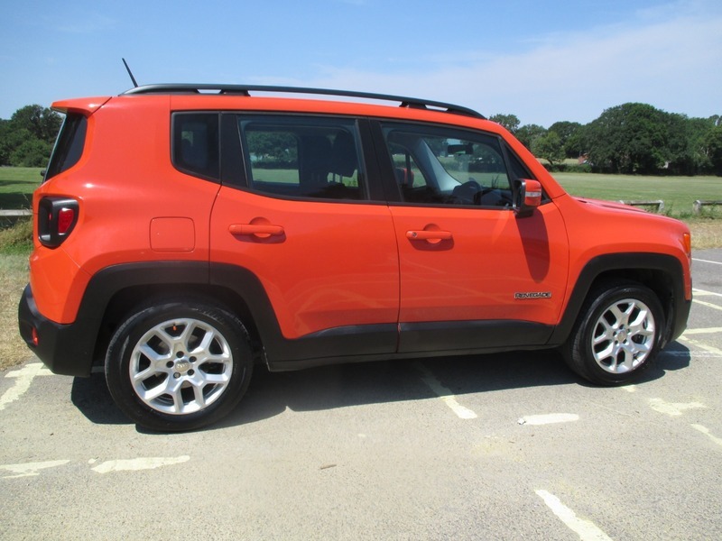 Jeep Renegade Longitude Orange #5