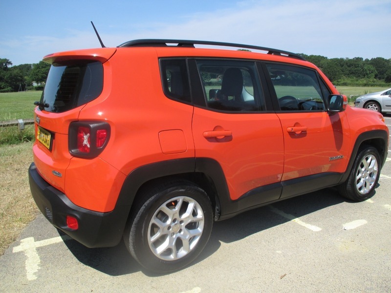Jeep Renegade Longitude Orange #6