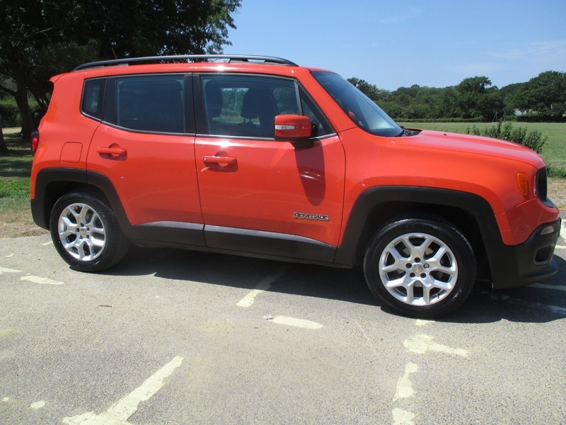 Jeep Renegade Longitude Orange #3