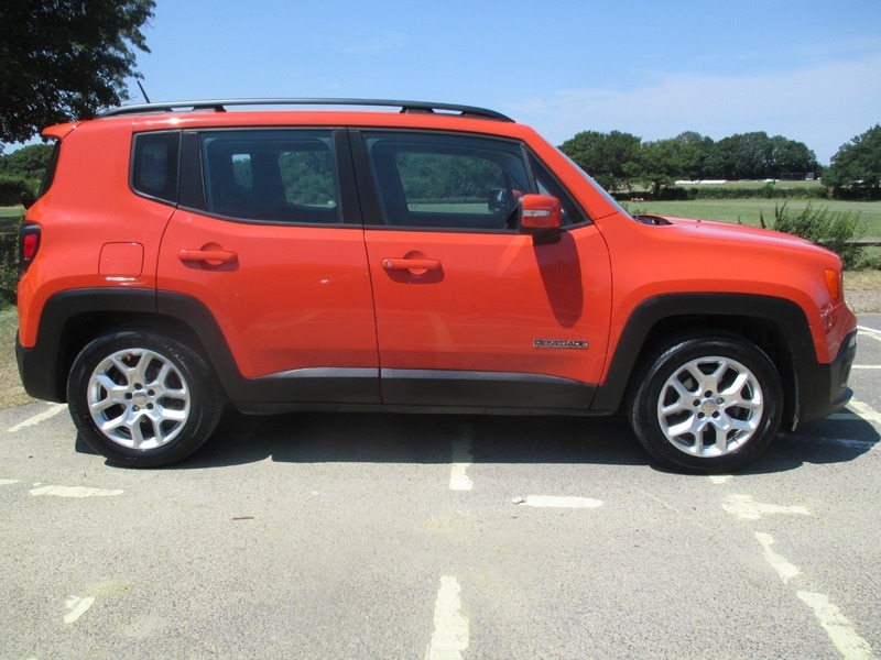 Jeep Renegade Longitude Orange #4