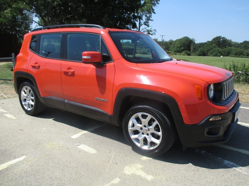 Jeep Renegade Longitude Orange #2