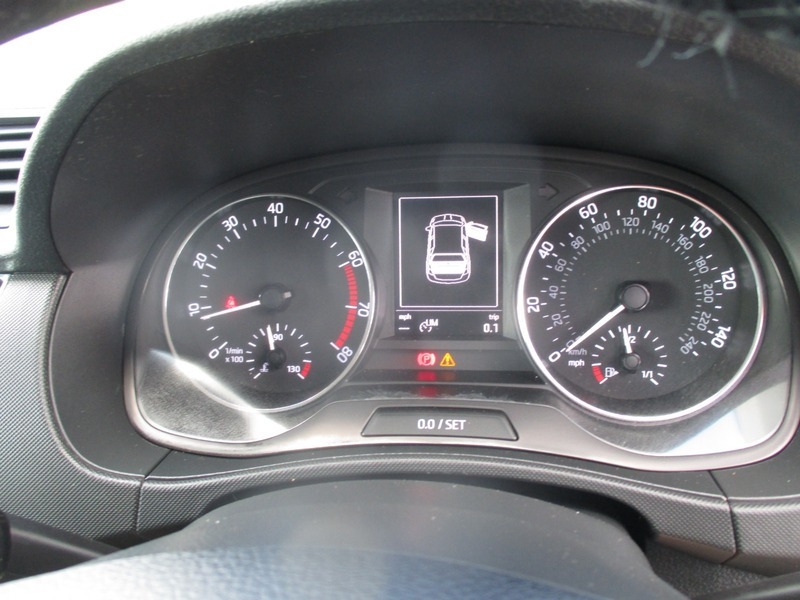 Skoda Fabia Hatchback Red #34