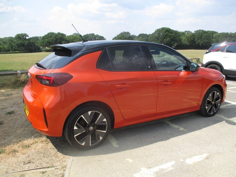 Vauxhall Corsa Sri Premium BK22MYB Orange #6