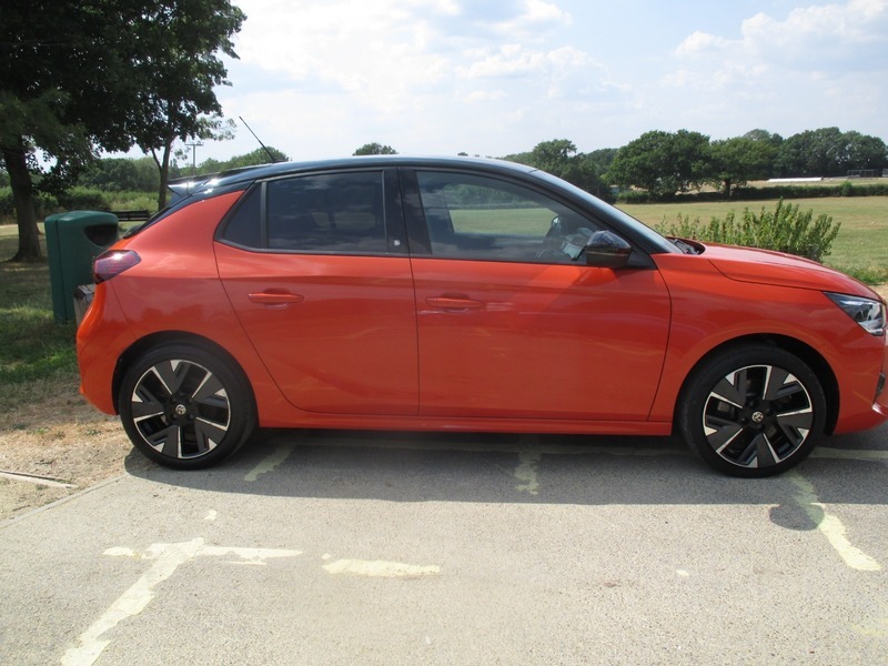 Vauxhall Corsa Sri Premium BK22MYB Orange #4