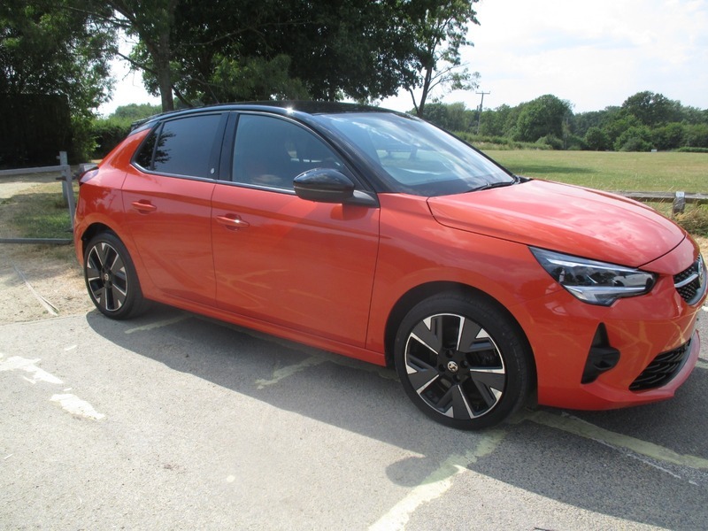 Vauxhall Corsa Sri Premium BK22MYB Orange #2