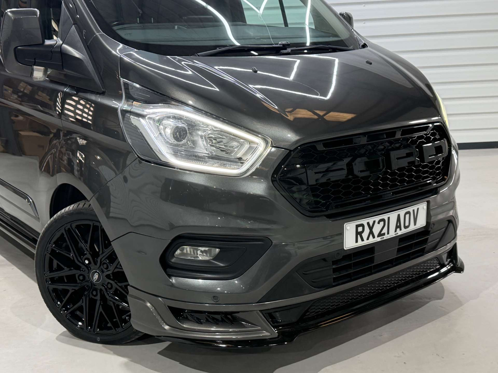 Ford Transit Custom 300 Ecoblue Leader L2h1 Euro 6 Ac 2021 U2496 Ule White #21