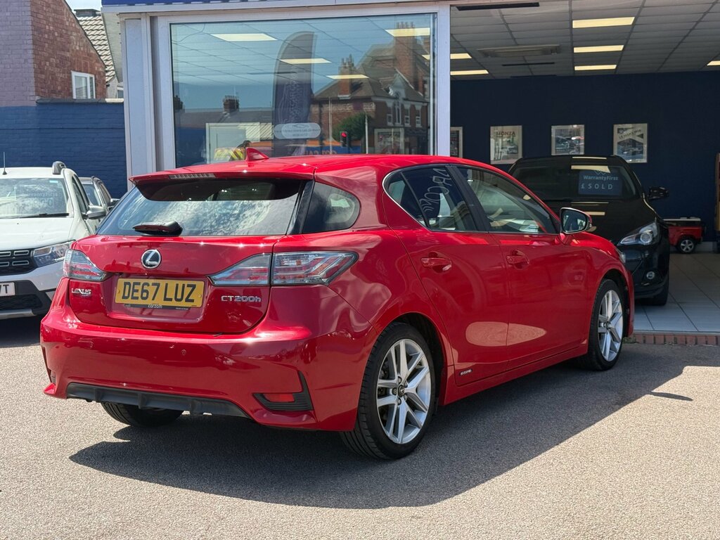 Lexus CT 1.8 200H Executive Edition Hatchback Hy Red #2