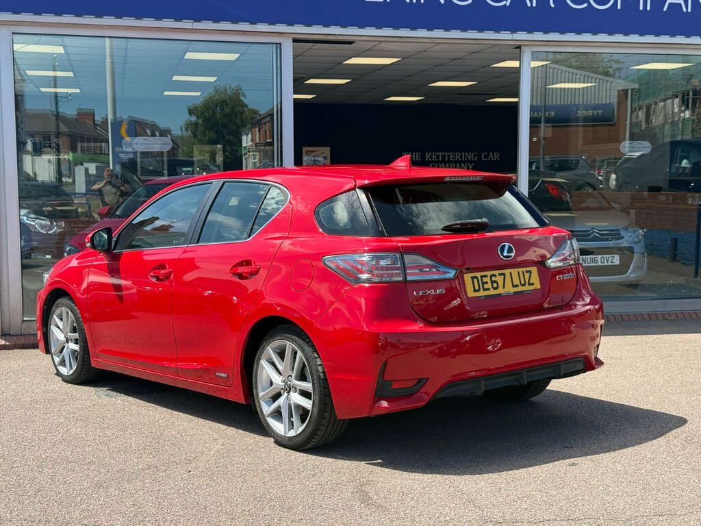 Lexus CT 1.8 200H Executive Edition Hatchback Hy Red #3