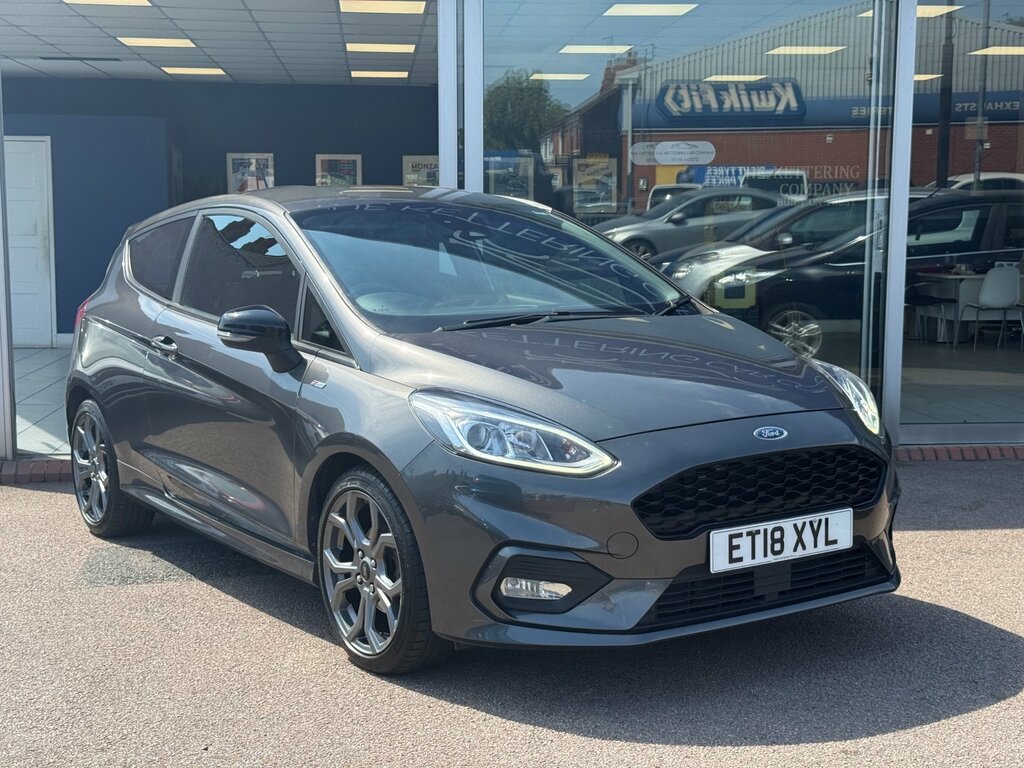 Ford Fiesta 1.0T Ecoboost St-line Hatchback Grey