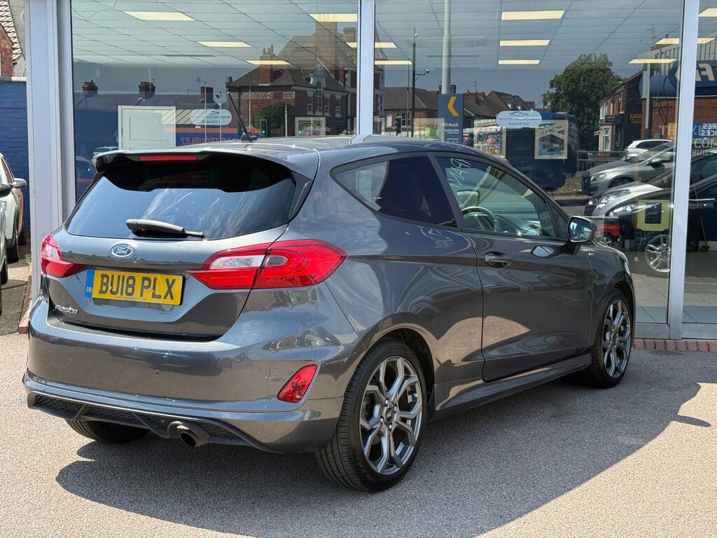 Ford Fiesta 1.0T Ecoboost St-line Hatchback ET18XYL Grey #3