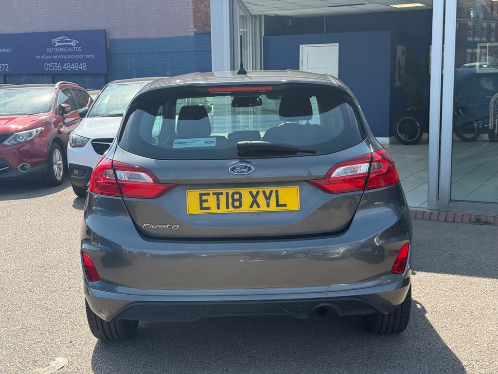 Ford Fiesta 1.0T Ecoboost St-line Hatchback ET18XYL Grey #6