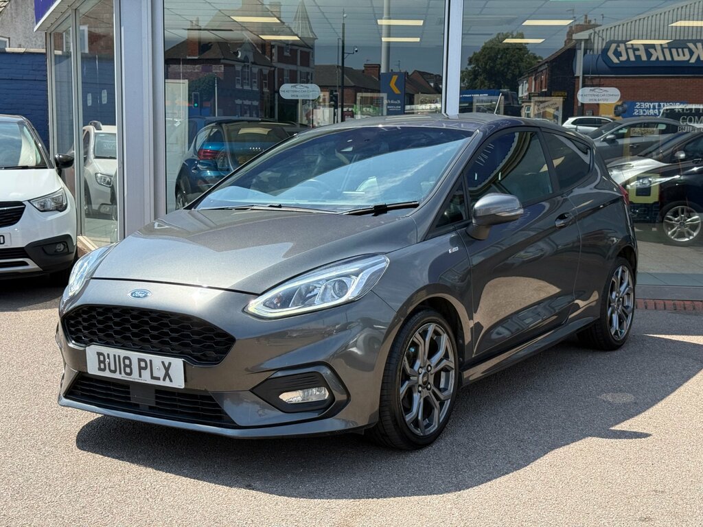 Ford Fiesta 1.0T Ecoboost St-line X Hatchback Manua Grey #2
