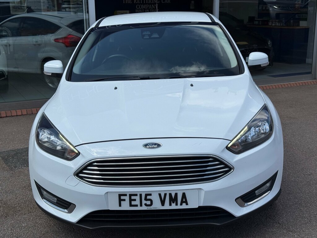 Ford Focus 1.5 Tdci Titanium Hatchback Euro White #5