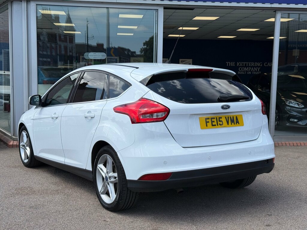 Ford Focus 1.5 Tdci Titanium Hatchback Euro White #4