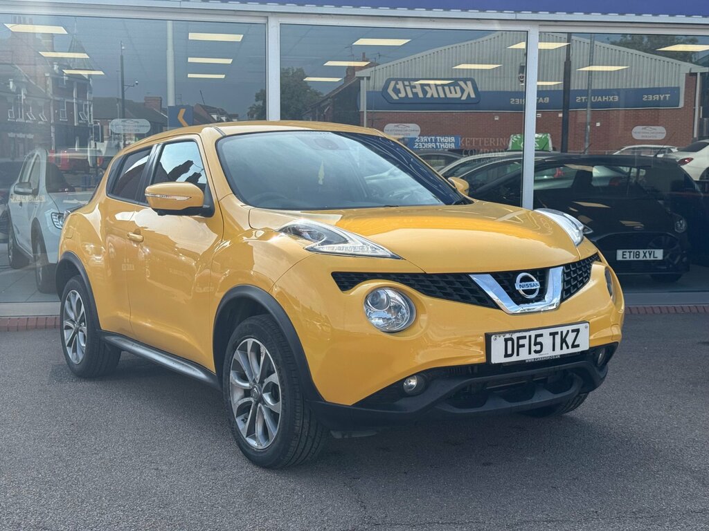 Nissan Juke 1.2 Dig-t Tekna Suv Euro 6 Ss Yellow