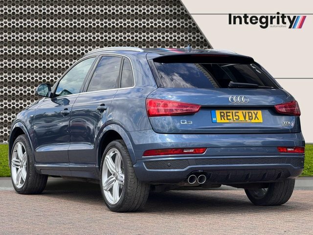 Audi Q3 2.0 Tdi S Line Plus Suv Quattro RE15VDX Blue #5
