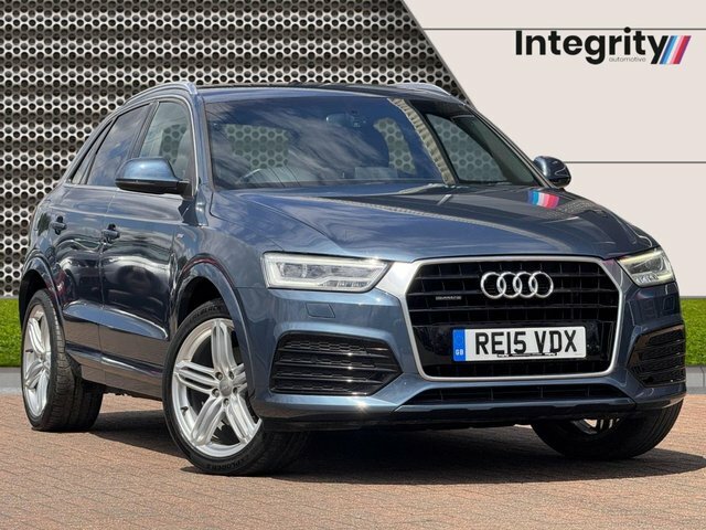 Audi Q3 2015 2.0 Tdi S Line Plus Suv Qua Blue