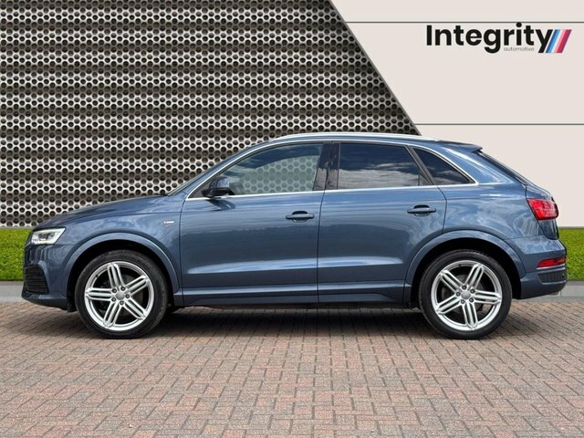 Audi Q3 2.0 Tdi S Line Plus Suv Quattro RE15VDX Blue #6