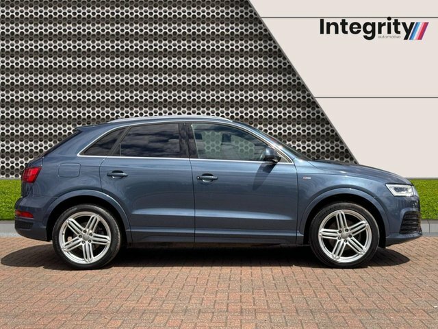 Audi Q3 2.0 Tdi S Line Plus Suv Quattro RE15VDX Blue #2