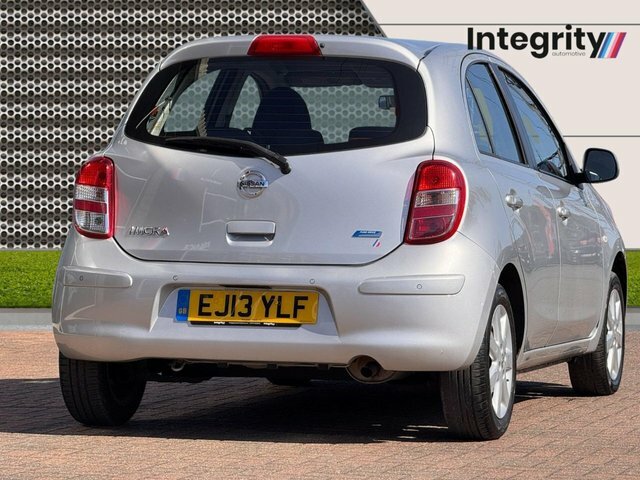 Nissan Micra 1.2 12V Acenta Hatchback Cvt Euro 5 80 Silver #4