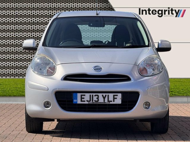 Nissan Micra 1.2 12V Acenta Hatchback Cvt Euro 5 80 Silver #2