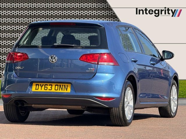 Volkswagen Golf 2013 1.4 Tsi Bluemotion Tech Se Hatchback Petr DY63ONN Blue #3