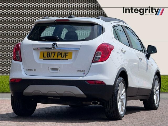 Vauxhall Mokka X 2017 1.4I Turbo Design Nav Suv Eur LB17PUF White #3