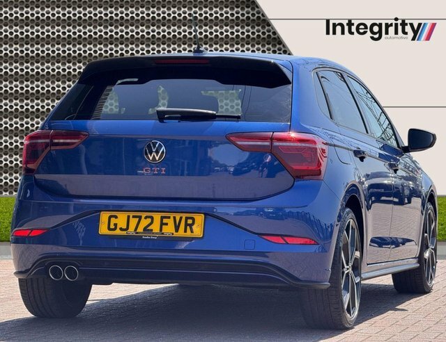 Volkswagen Polo 2.0 Tsi Gti Hatchback Dsg Euro 6 Ss Blue #3