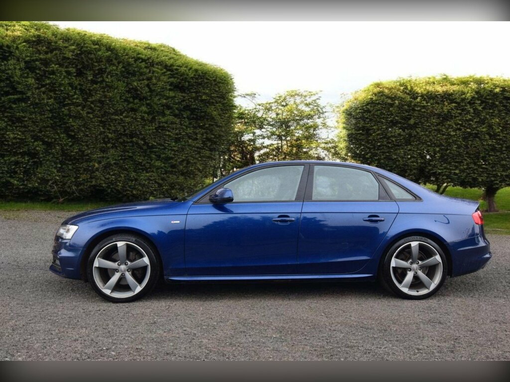 Audi A4 2.0 Tfsi Black Edition Saloon S Tronic Blue #6