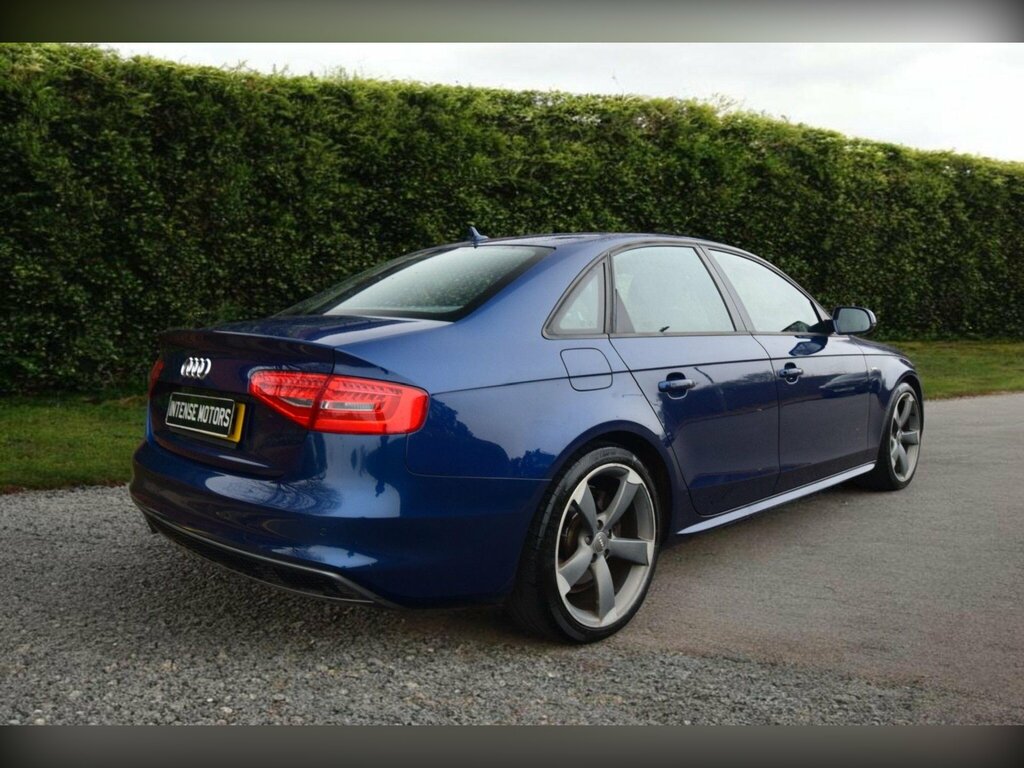 Audi A4 2.0 Tfsi Black Edition Saloon S Tronic Blue #3