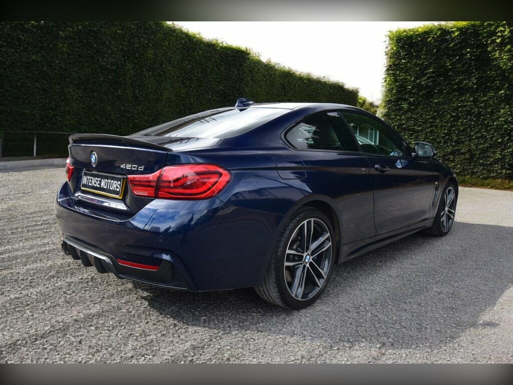BMW 4 Series Gran Coupe 2.0 420D M Sport Coupe Xdrive Euro Blue #3