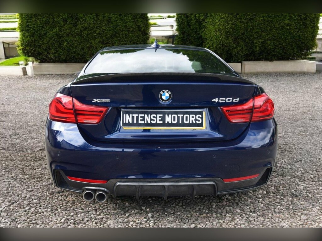 BMW 4 Series Gran Coupe 2.0 420D M Sport Coupe Xdrive Euro Blue #4