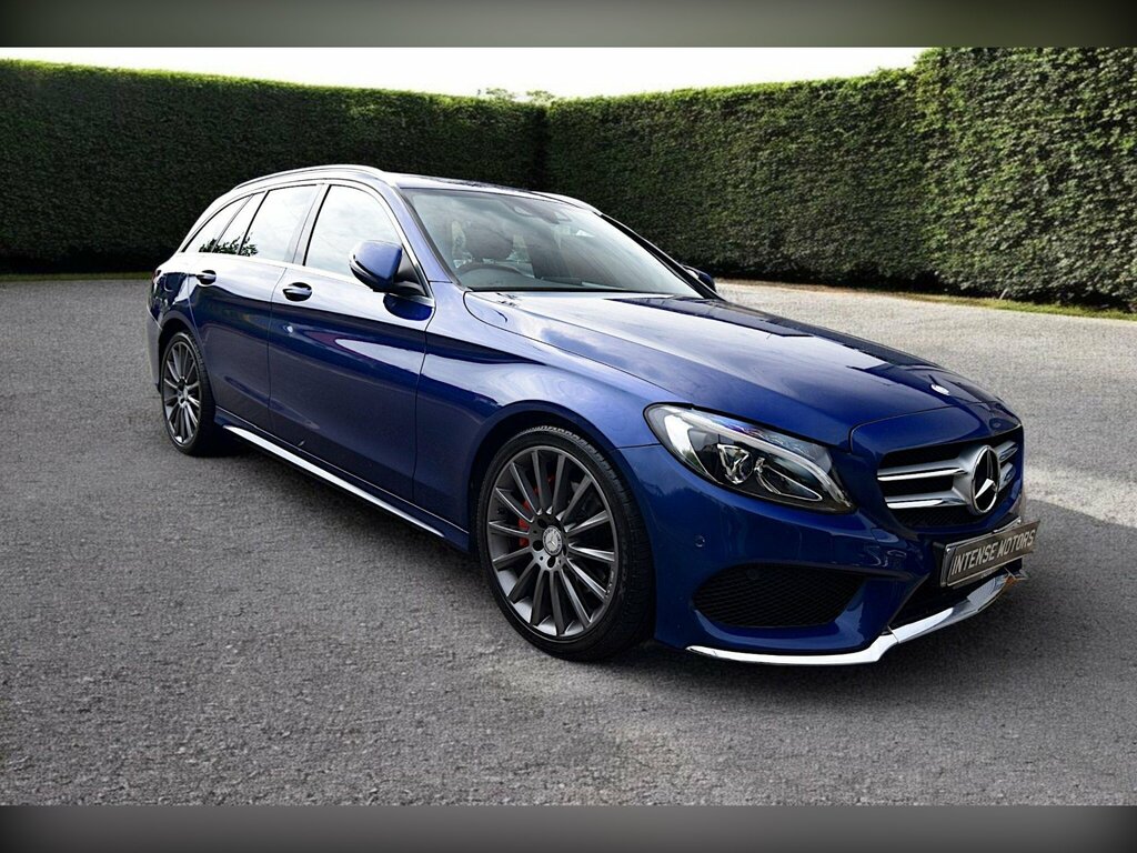Mercedes-Benz C Class 2.0 C200 Amg Line G-tronic Euro 6 Ss Blue #3