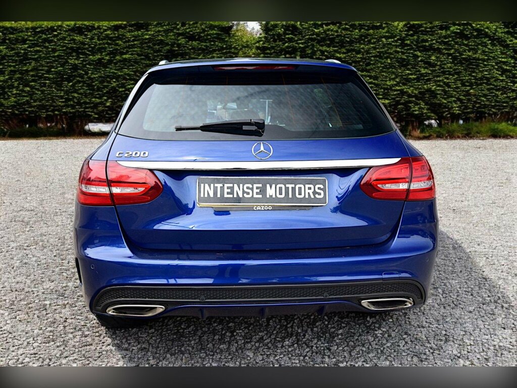Mercedes-Benz C Class 2.0 C200 Amg Line G-tronic Euro 6 Ss Blue #5