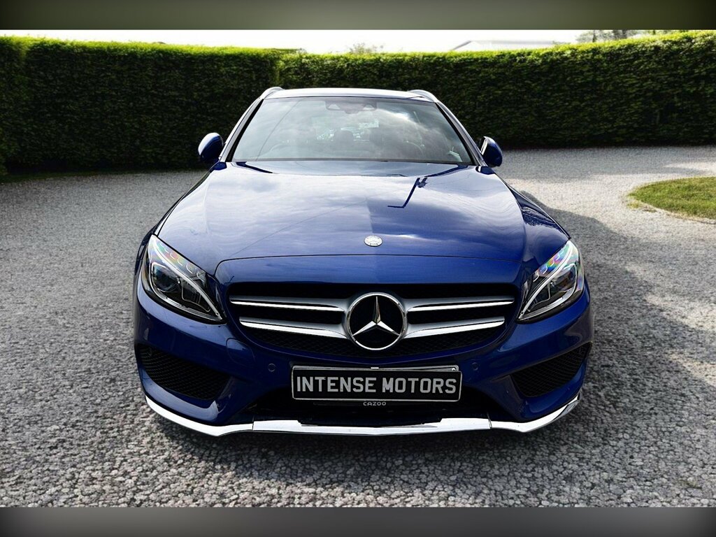 Mercedes-Benz C Class 2.0 C200 Amg Line G-tronic Euro 6 Ss Blue #2